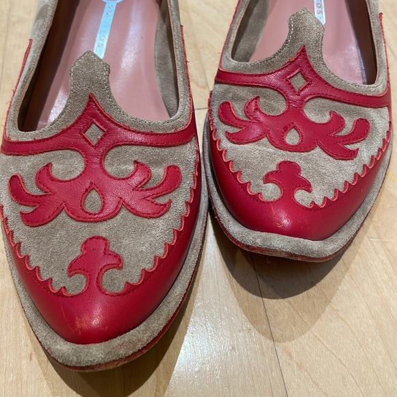 MOSQUITOS Unique and very intricately crafted low-heel novelty shoes size 9 - Picture 3 of 12